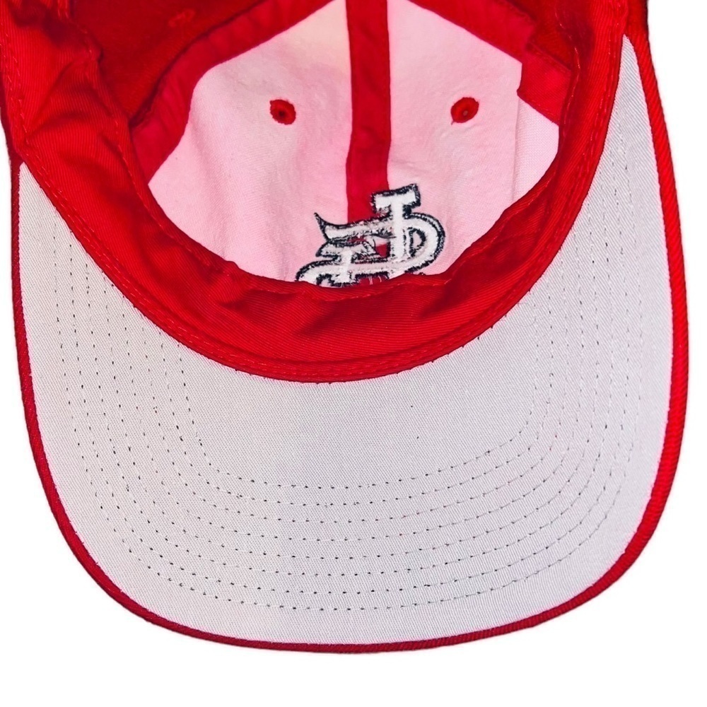 Vintage Made In USA St Louis Cardinals Wool Adjustable Baseball Cap OSFM - Picture 8 of 8